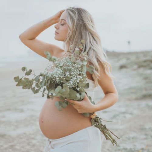 Mujer embarazada en pagina de inicio de Fotógrafa en horta Nord